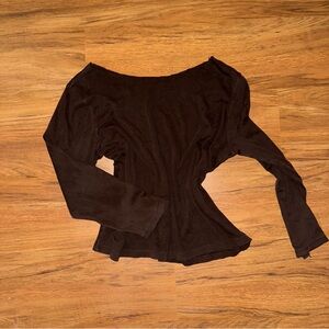 Elegant Black Women's Top